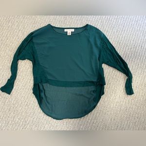 Band of Gypsies Crop Top Winter Green XS